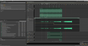 Panning the engine sounds in Adobe Audition